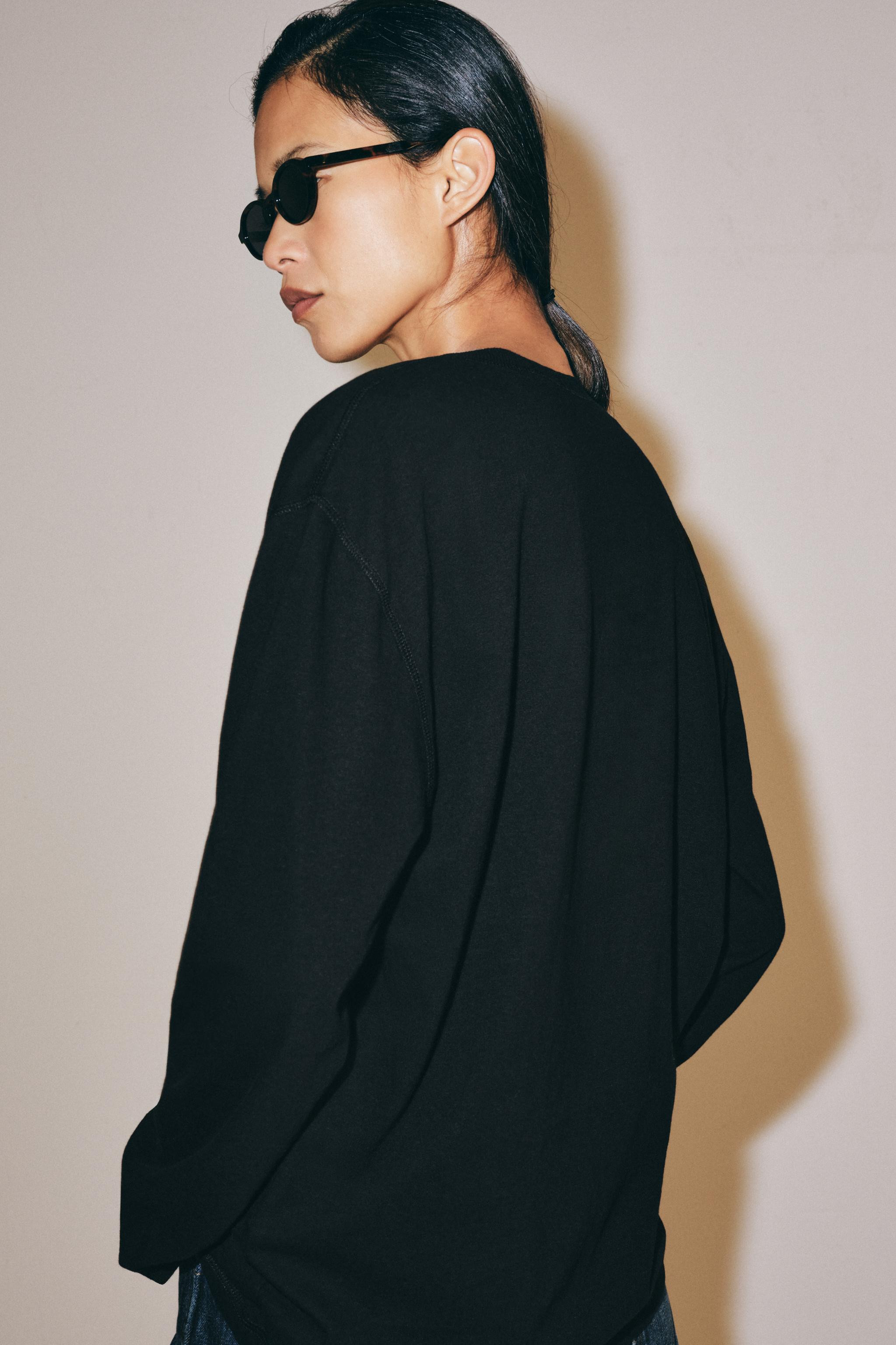 LINEN HENLEY T-SHIRT | Zara US