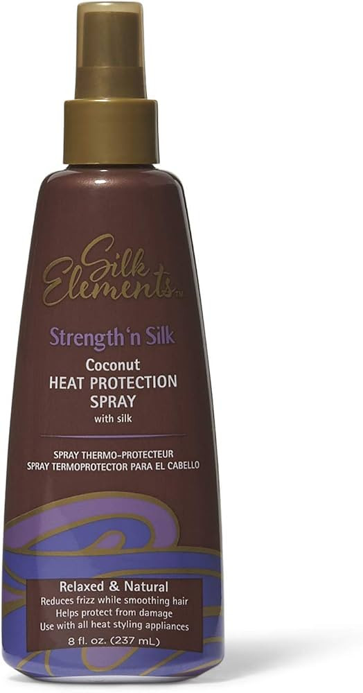 Silk Elements Spray de protección térmica de coco | Amazon (US)