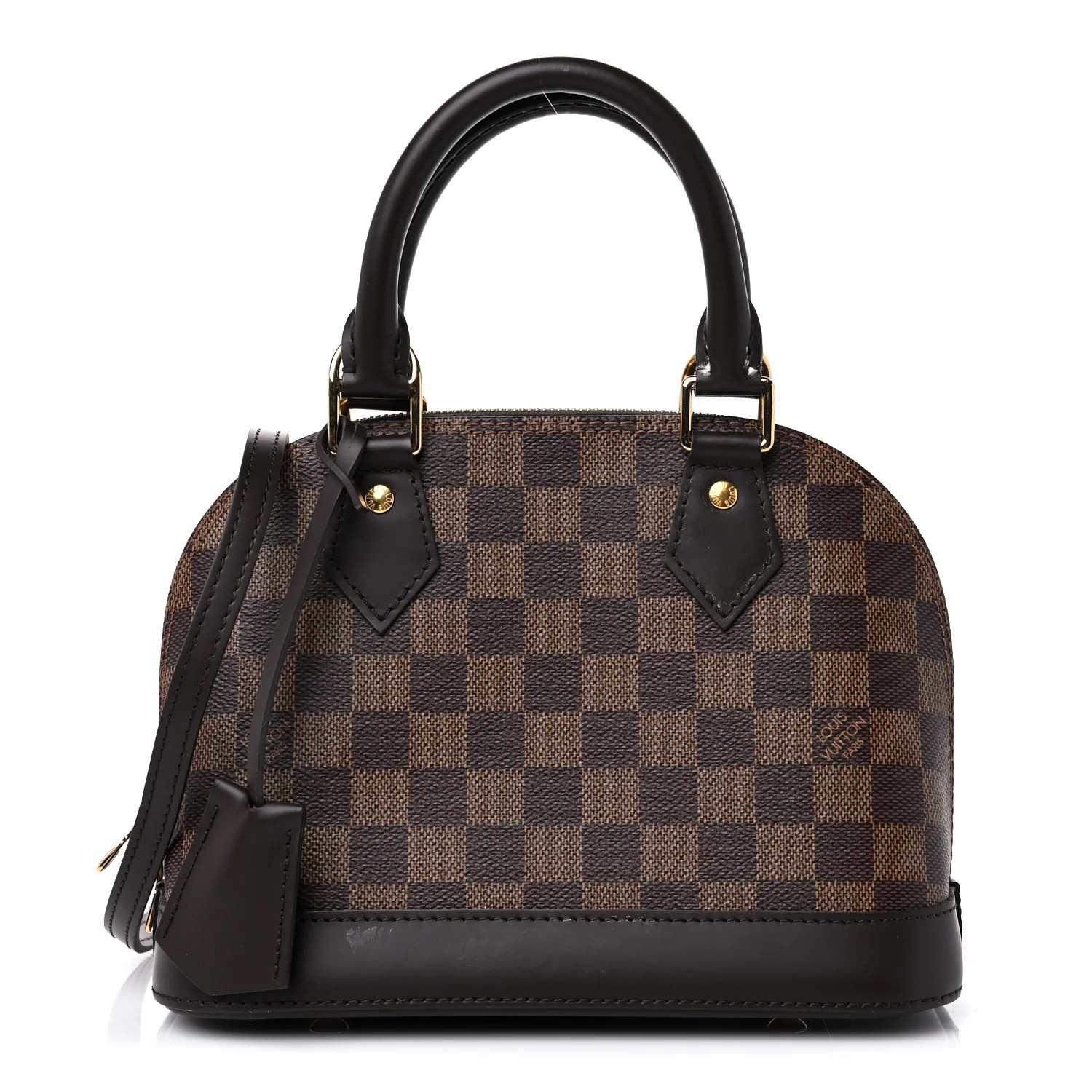 LOUIS VUITTON Damier Ebene Alma BB | FASHIONPHILE (US)