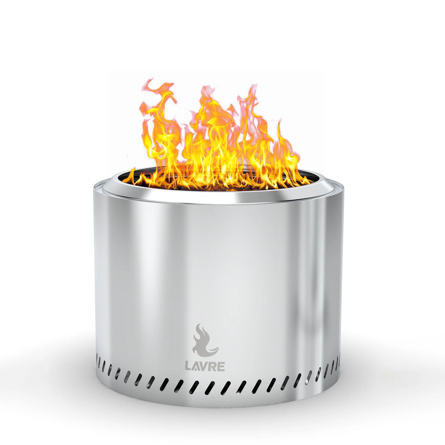 Stainless Steel Smokeless Fire Pit with Bag, Portable Low Smoke Wood Burning Fire Pit | Wayfair North America