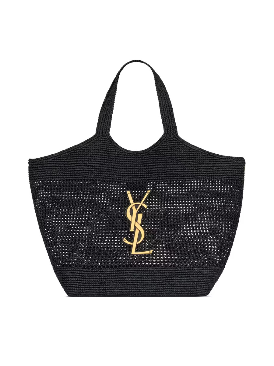 Icare Tote in Raffia | Saks Fifth Avenue