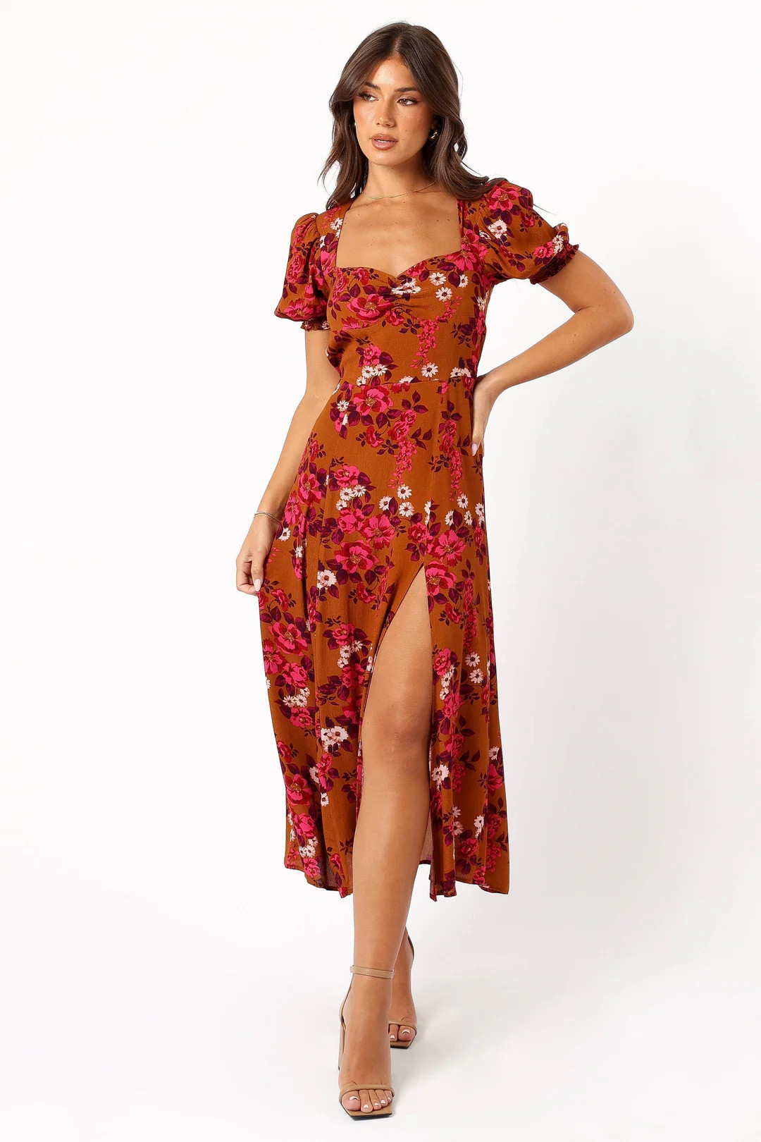 Kirby Midi Dress - Vintage Garden | Petal & Pup (US)