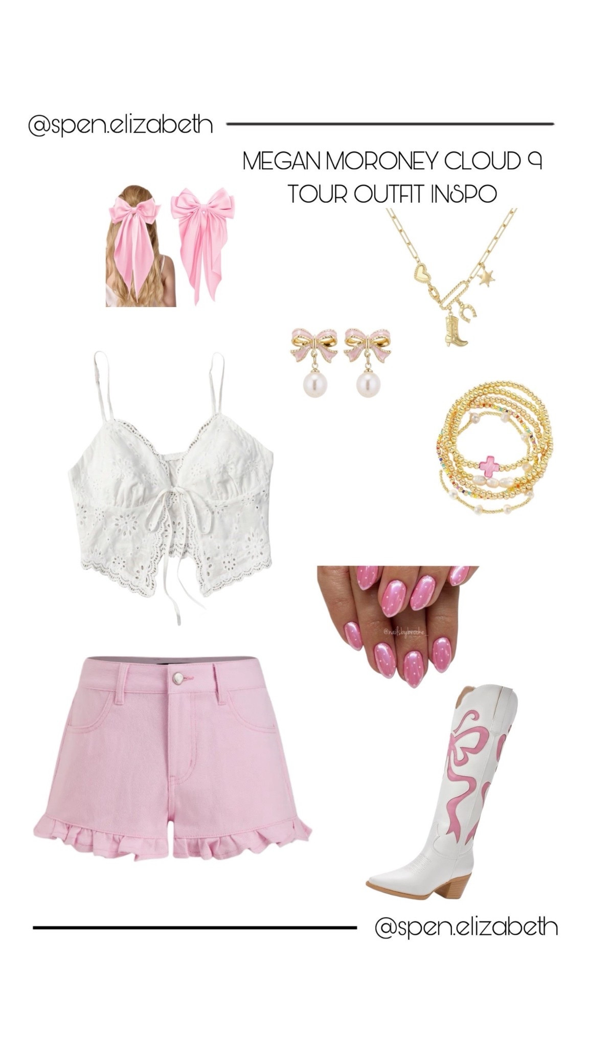 megan moroney cloud9 tour concert outfit inspo!! 
