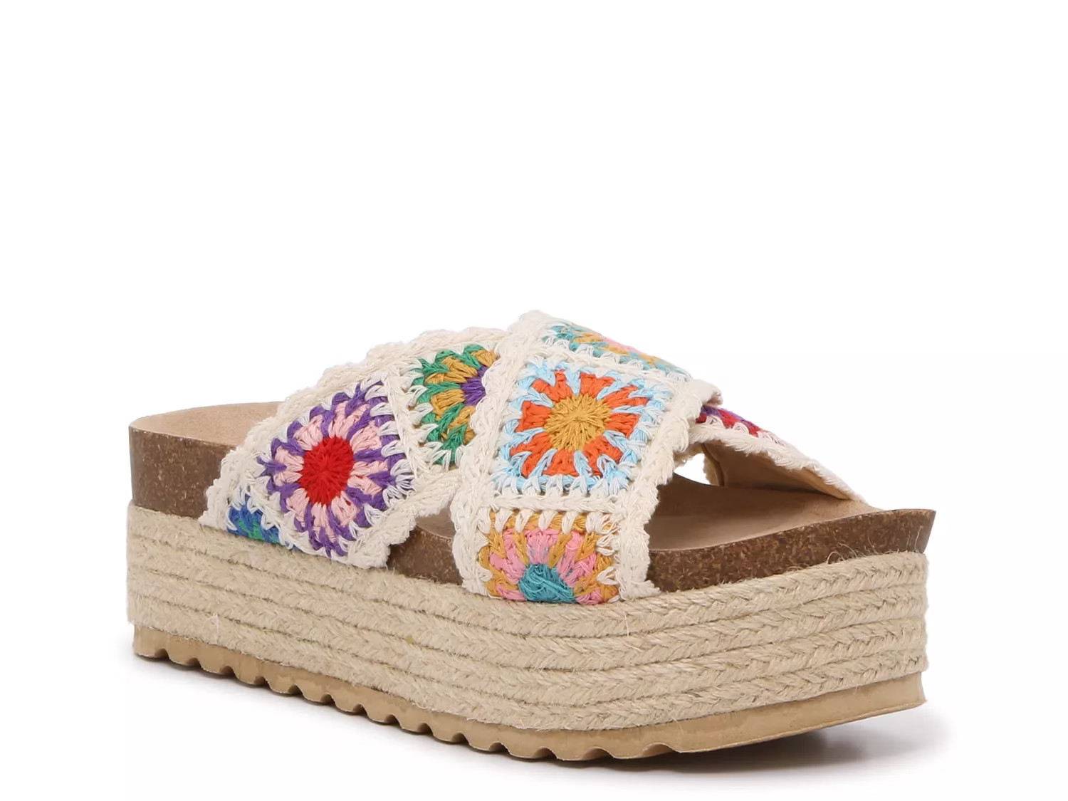 Dirty Laundry Play Crochet Platform Sandal | DSW