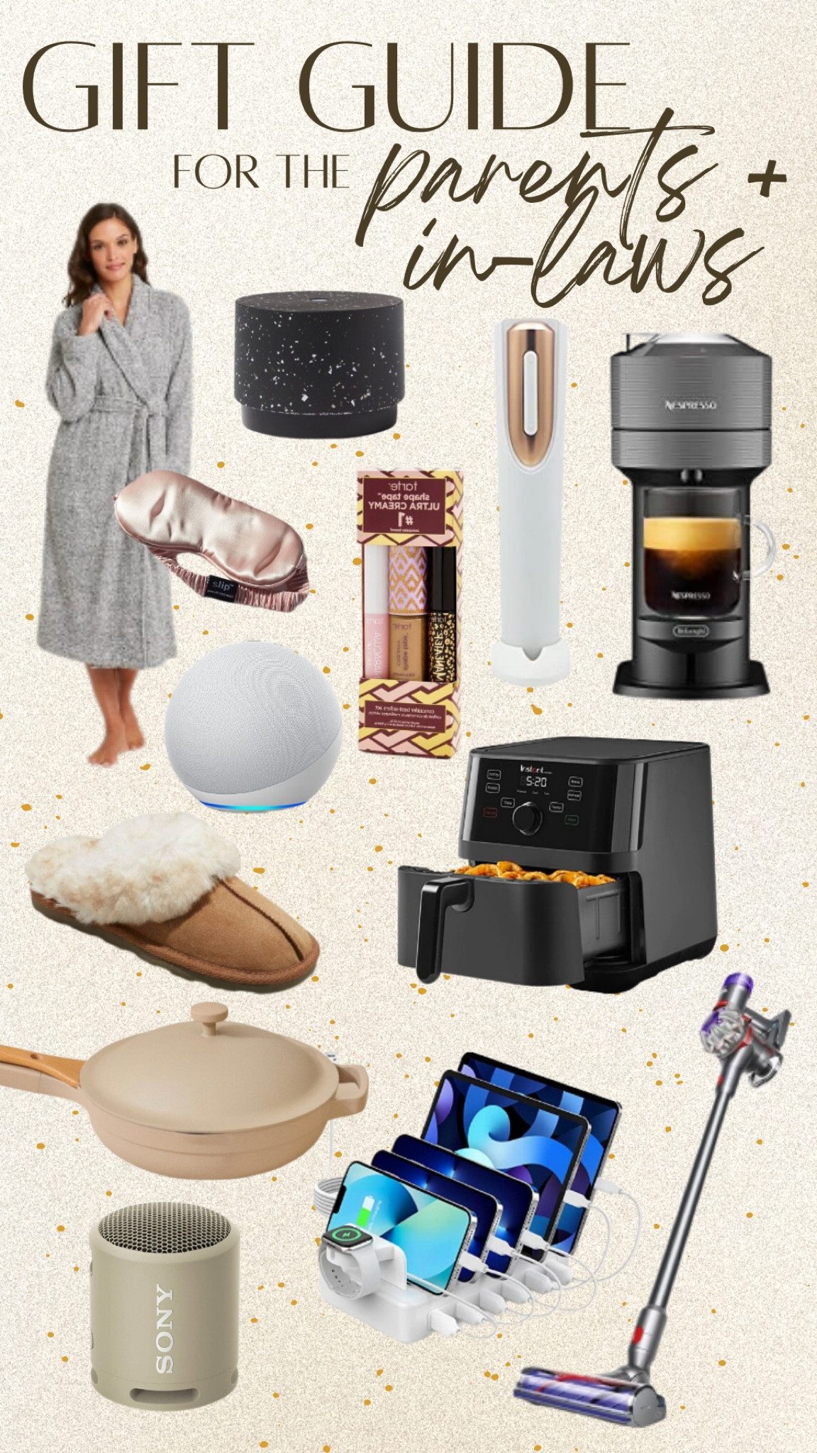 Gift guide for parents + in laws


#LTKsalealert #LTKunder50 #LTKHoliday