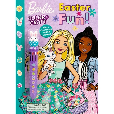 Barbie: Easter Fun! - (Color & Activity with Multicolor Pen) by  Maggie Fischer (Paperback) | Target