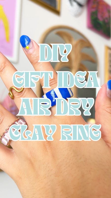 DIY Gift
DIY Gift Idea
DIY Gifts
Gift Ideas for Her
Affordable Gifts
Gifts Under $20 
Stocking Stuffers
Clay Ring
Air Dry Clay

#LTKCyberWeek #LTKGiftGuide #LTKVideo