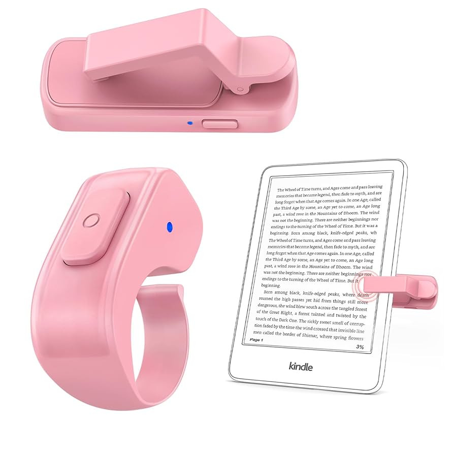 Remote Control Page Turner Ring for Kindle Paperwhite Oasis Scribe Kobo eReaders, Camera Camcorde... | Amazon (US)