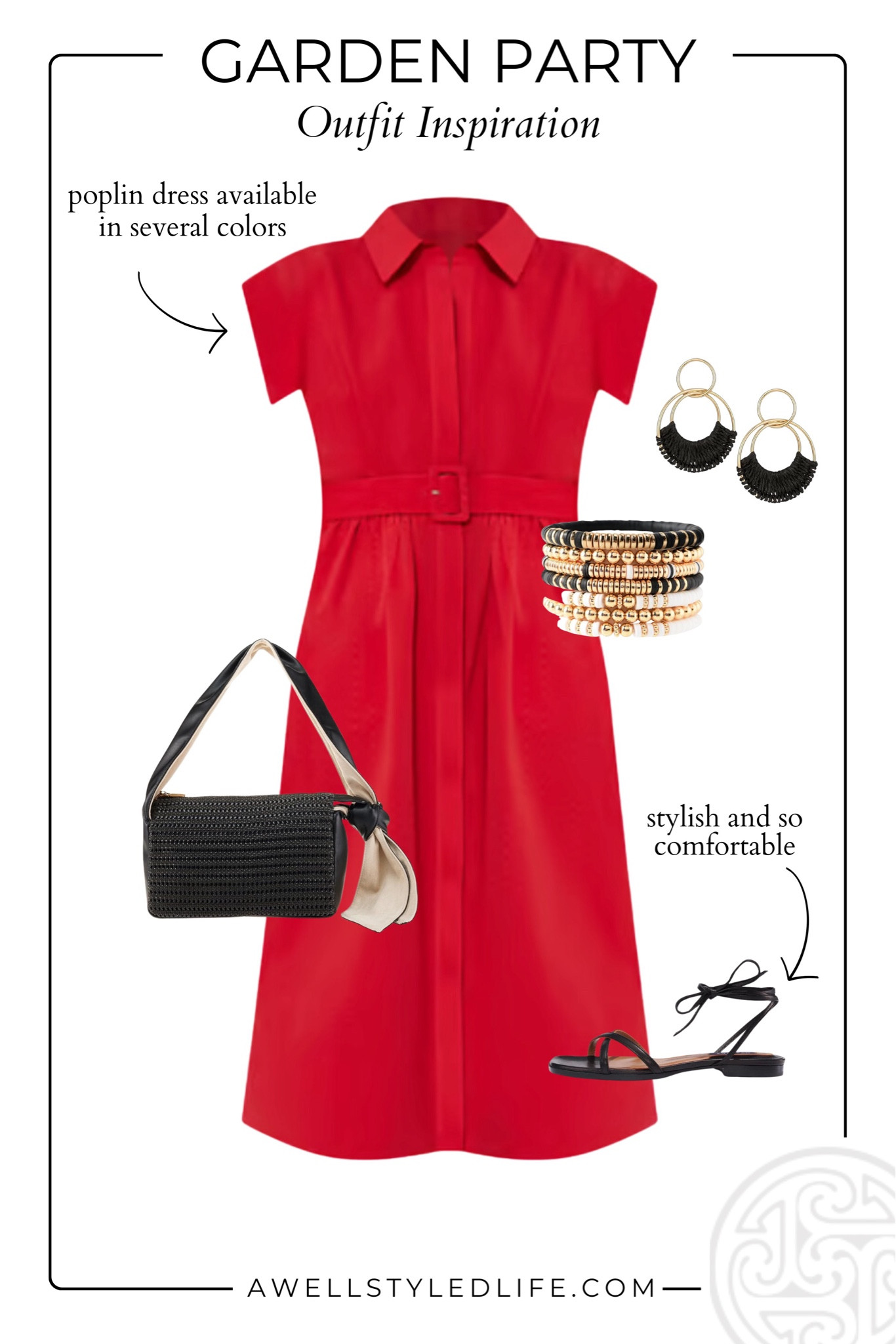Summer Outfit Inspiration:

Dress from Tuckernuck, shoes from Margaux, bag and jewelry from Amazon.

#fashion #fashionover50 #fashionover60 #summerfashion #summeroutfit #tuckernuck #margaux #amazon #amazonfashion #gardenparty #summerdress #reddress #comfortshoes

#LTKParties #LTKStyleTip #LTKSeasonal