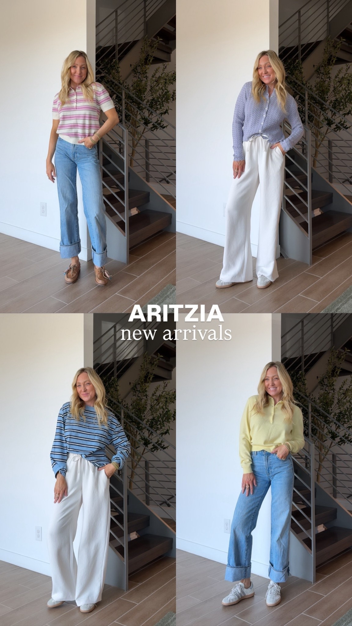 Aritzia new arrivals for spring! Wearing my true size in everything and pants size tall! 

#LTKSpringSale #LTKdayinmylife #LTKootd