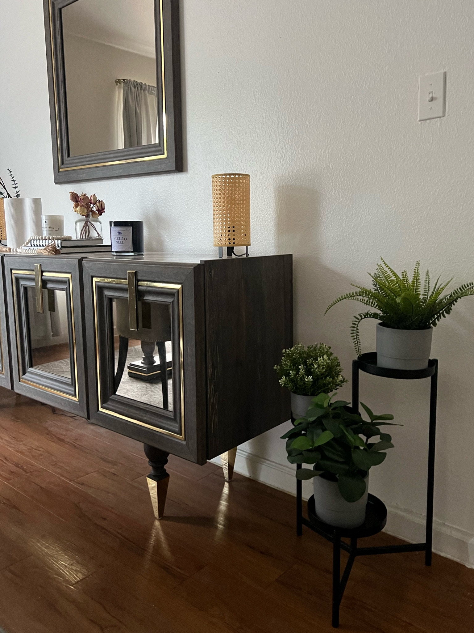 This 3-tier plant holder adds the perfect amount of green to this corner

#LTKGiftGuide #LTKunder50 #LTKhome