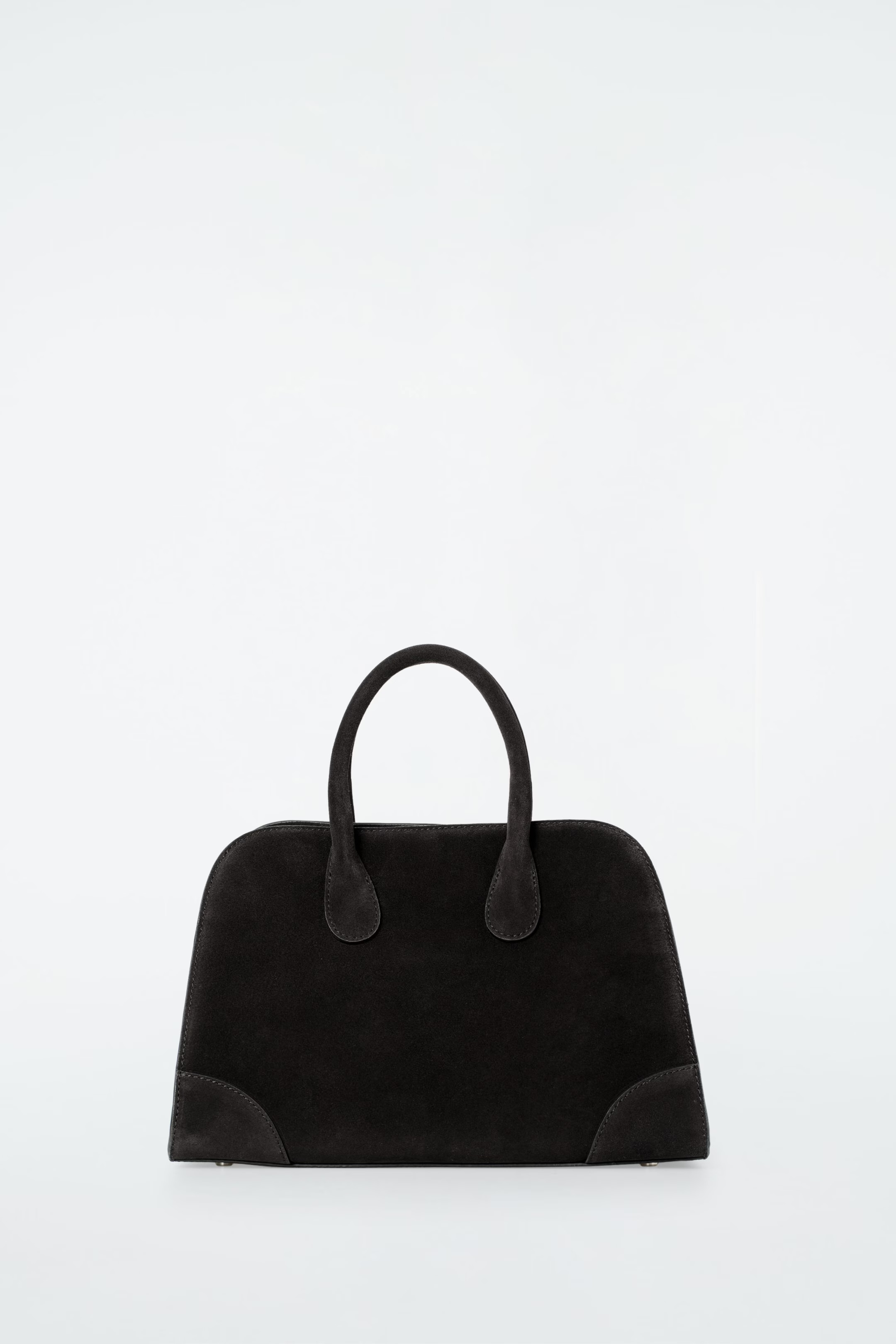 MINI STUDIO BOWLING BAG - SUEDE - BLACK | COS | COS (EU)