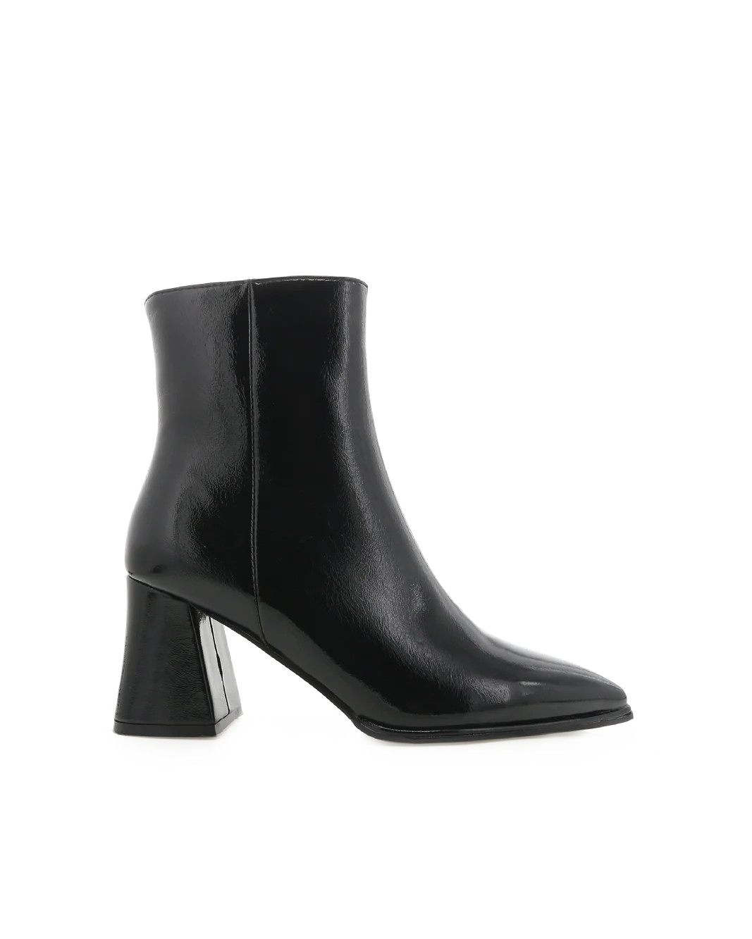 CADEN - BLACK CRINKLE PATENT | Billini (US)