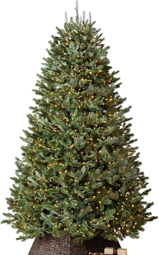 Balsam Hill BH Fraser Fir - Full Christmas Tree with Most Realistic True Needle Foliage, Easy Plu... | Amazon (US)