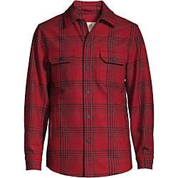 Blake Shelton x Lands' End Men's Wool Shirt Jacket | Lands' End (US)
