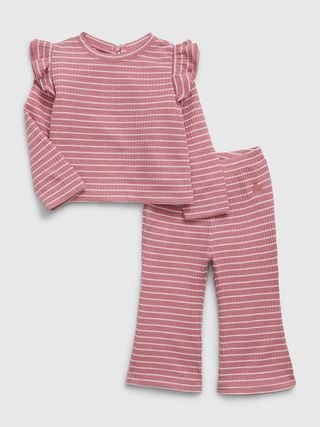 Baby Rib Two-Piece Outfit Set | Gap (US)