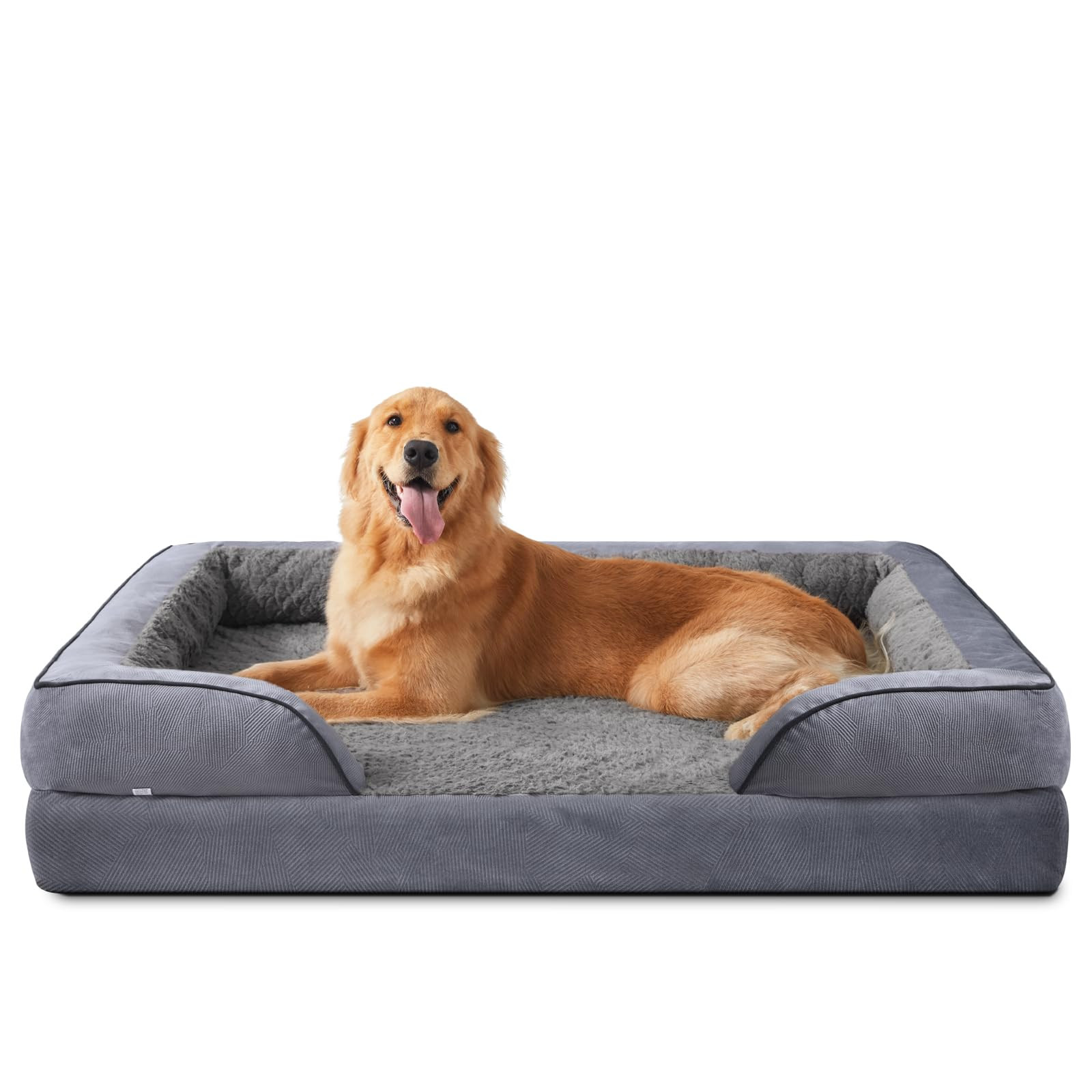 INVENHO Orthopedic Dog Beds Large Sized Dog, XL Washable Dog Sofa Bed Large, Egg-Crate Foam Dog C... | Amazon (US)