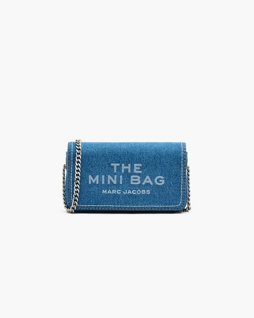 the denim chain mini bag | Marc Jacobs