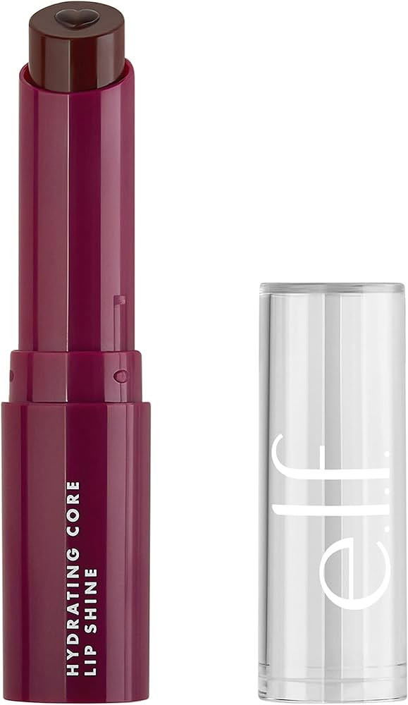 e.l.f. Hydrating Core Lip Shine, Conditioning & Nourishing Lip Balm, Sheer Color Tinted Chapstick... | Amazon (US)