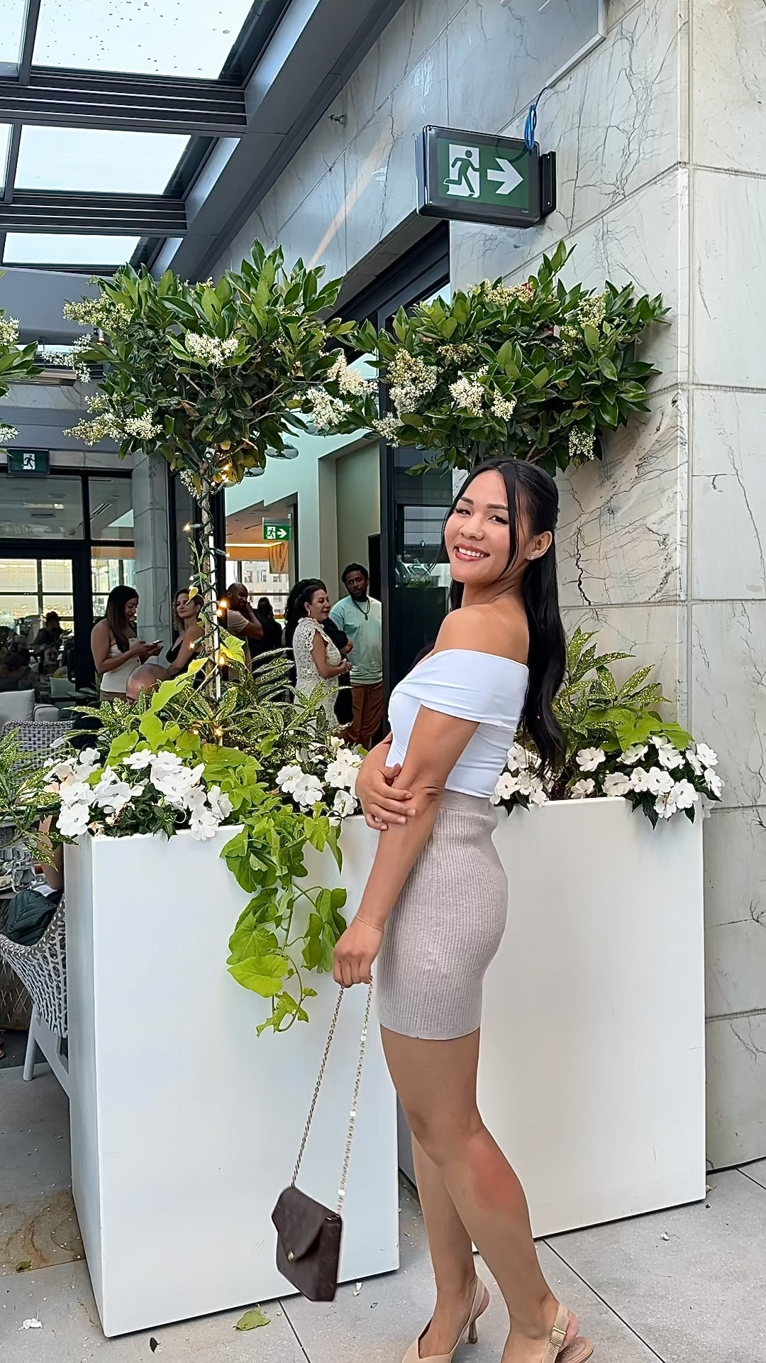 I'm obsessed with these slingback Addison heels from Vivaia. They're incredibly comfortable with knit fabric, arch support, and moisture-wicking insoles. So elegant and classy!🤍

Skirt is from @Aritzia from last season

#LTKcanada #LTKsummer