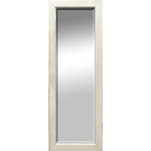 62-in L x 22-in W Off-white Framed Wall Mirror | Lowe's