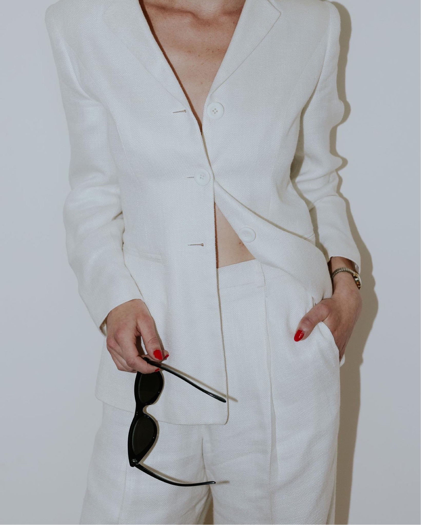 Rehearsal dinner vintage pantsuit and vintage watch. #bride #bridestyle #vintage

#LTKbeauty #LTKwedding #LTKparties