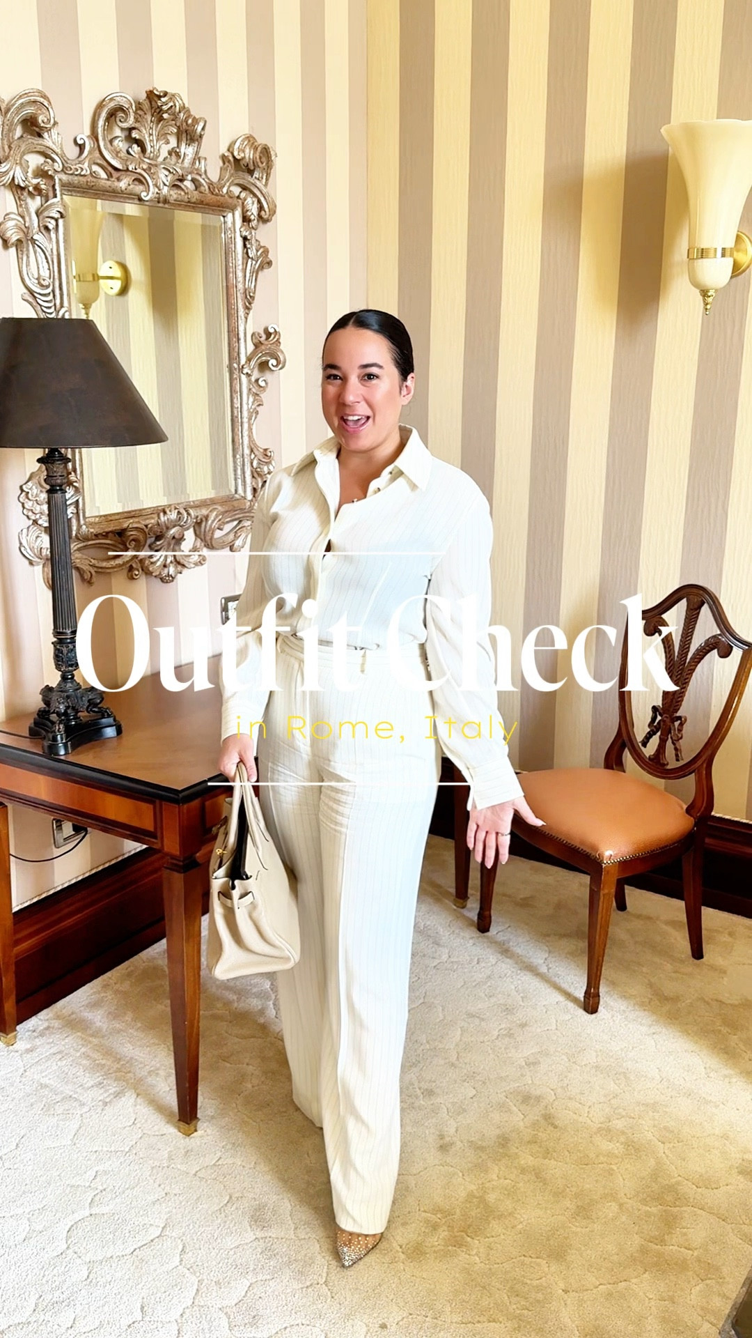 Loved this outfit that I wore in Rome last week! This is a luxe look but I have tagged some items to get this look for less!

#LTKSeasonal #LTKTravel #LTKSaleAlert