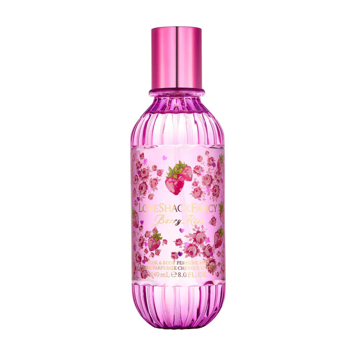 LoveShackFancyBerry Kiss Body & Hair Perfume Mist | Sephora (US)