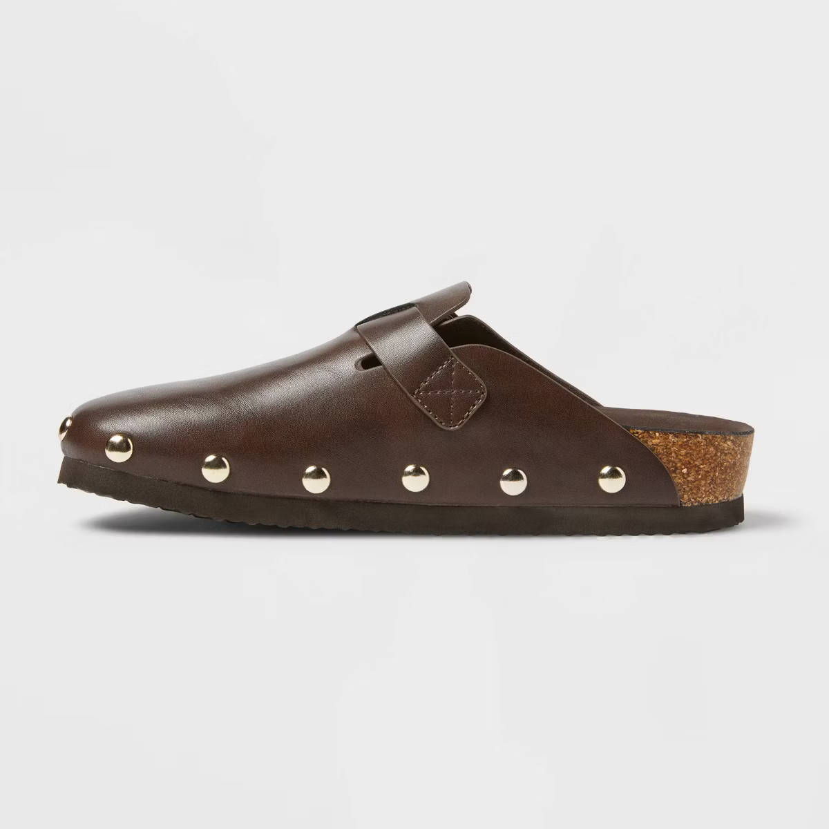 Women's Lee Clog Mule Flat - Universal Thread™ Brown | Target