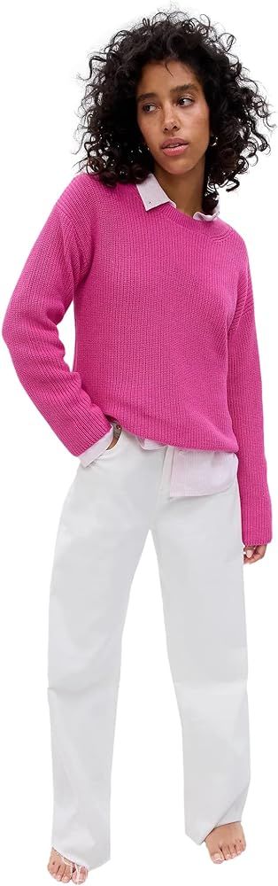 GAP Women's Textured Pullover Sweater | Amazon (US)