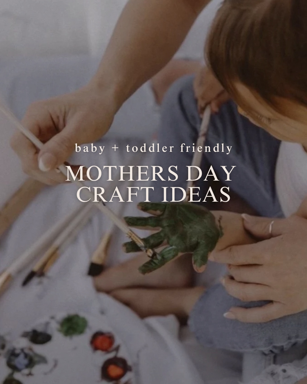 Toddler Friendly Mother's Day Craft Ideas super easy + cute craft ideas that you can make with your baby or toddler! whether your a mom making them for yourself or a husband making them for his wife, these are sure to be a favorite! #mothersday

#LTKGiftGuide