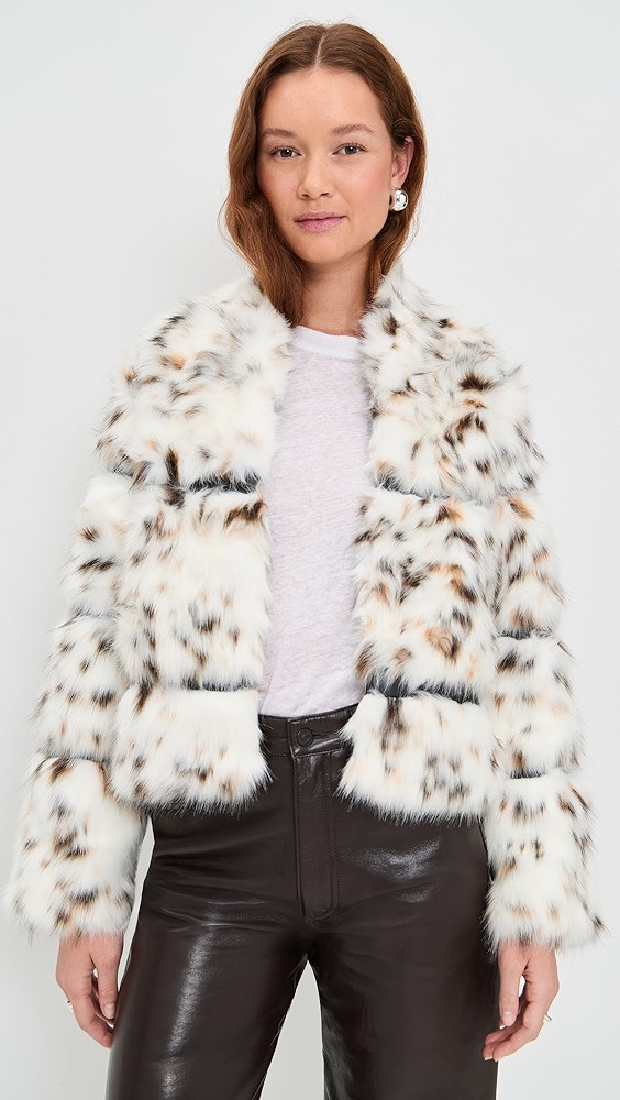 Sai Snow Leopard Coat | Shopbop
