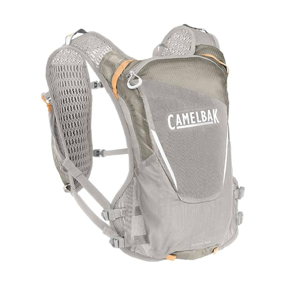 CamelBak Women’s Zephyr Pro Running Hydration Vest 34oz – Body Mapping Technology, Sky Grey/L... | Amazon (US)
