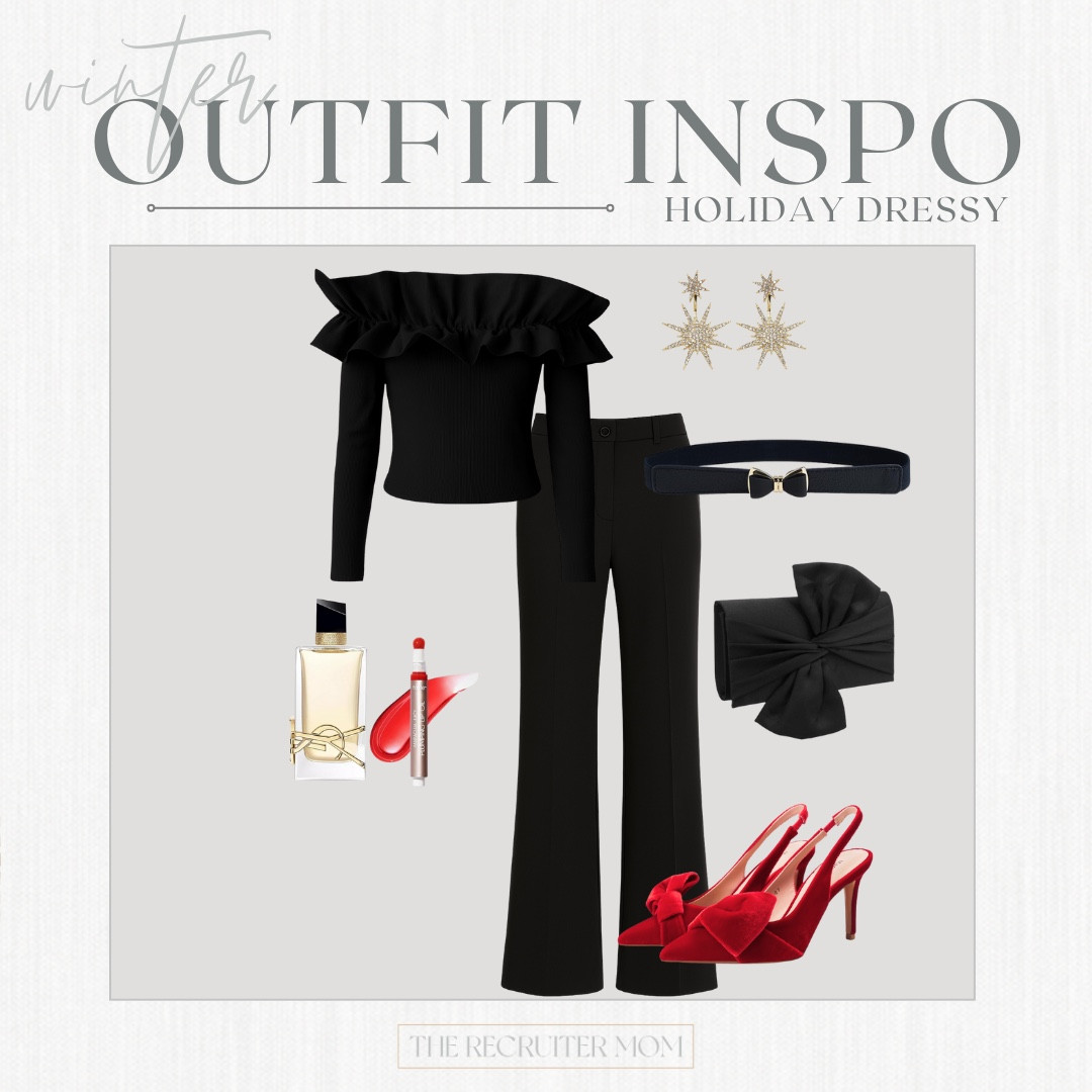 This off-shoulder moment is a full statement. So fun with red shoes! 🔗👇 

 

#LTKHoliday #LTKSeasonal #LTKMidsize