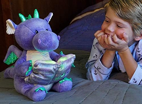 Cuddle Barn | Dalton the Storytelling Dragon 12" Animated Stuffed Animal Plush Toy | Mouth Moves, He | Amazon (US)