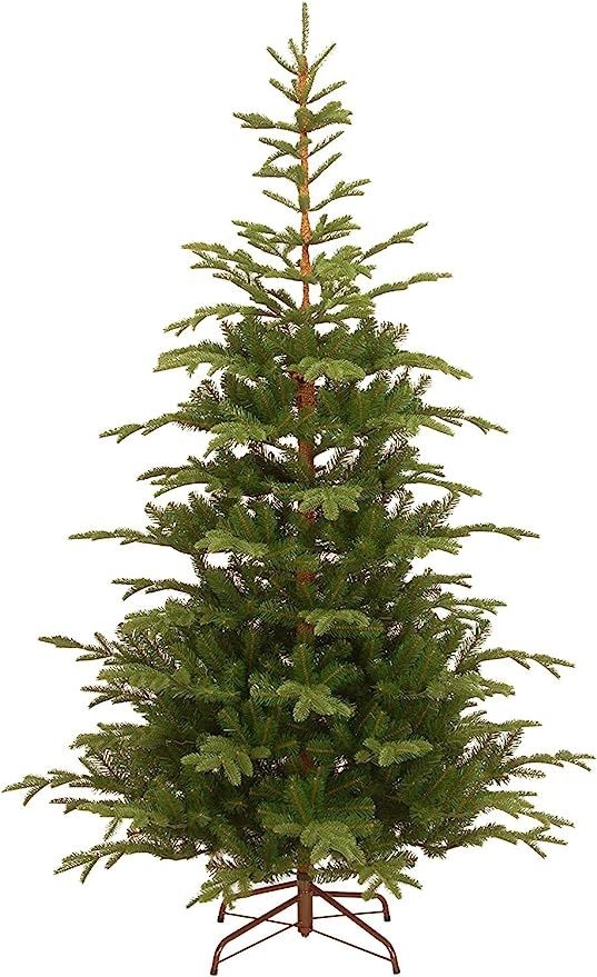 National Tree Company 'Feel Real' Artificial Christmas Tree - Norwegian Spruce Tree - 7.5 ft | Amazon (US)