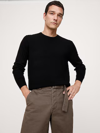 Merino Crew-Neck Sweater | Banana Republic (US)