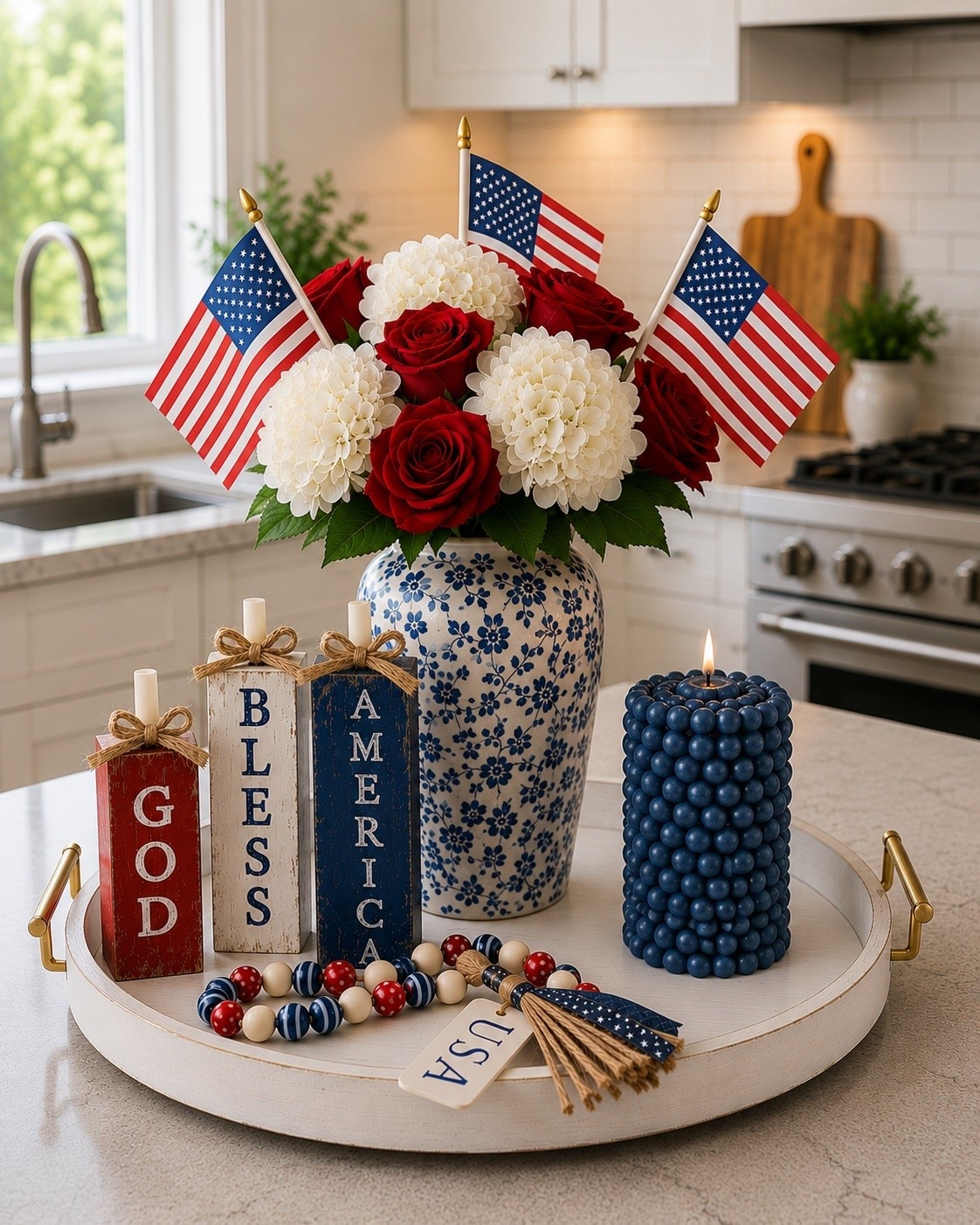Celebrating Independence Day with these adorable decorations on the counter!🇺🇸

#LTKHome #LTKSaleAlert #LTKSeasonal
