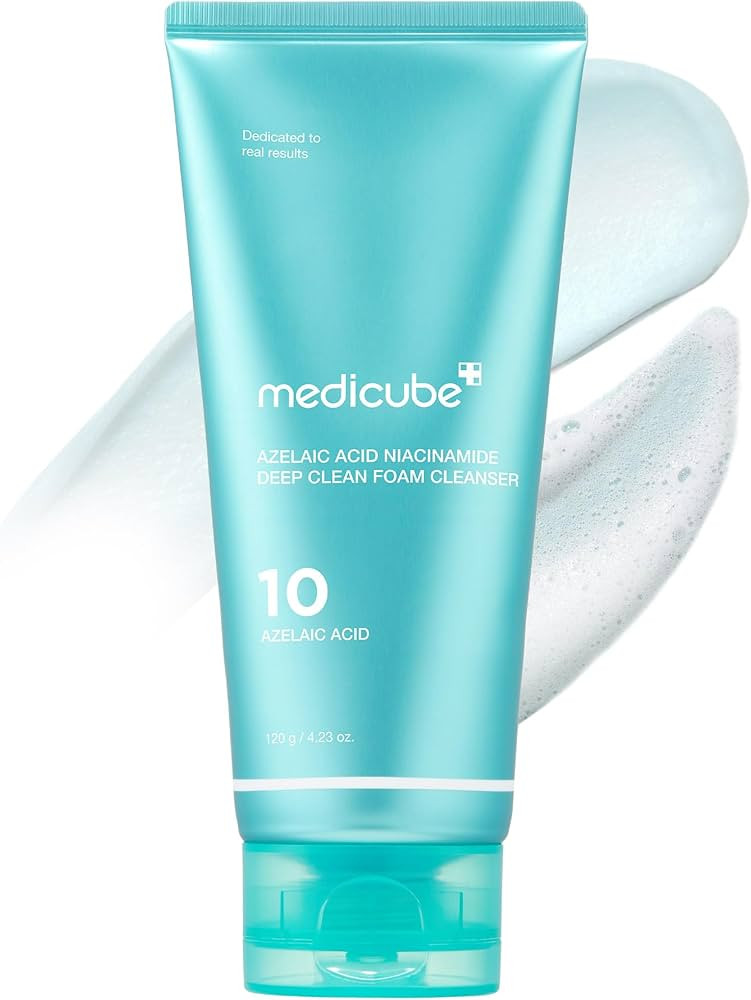 medicube Facial Cleanser Azelaic Acid Whip Cleanser | Soothing Cleansing Foam for Troubled Skin |... | Amazon (US)