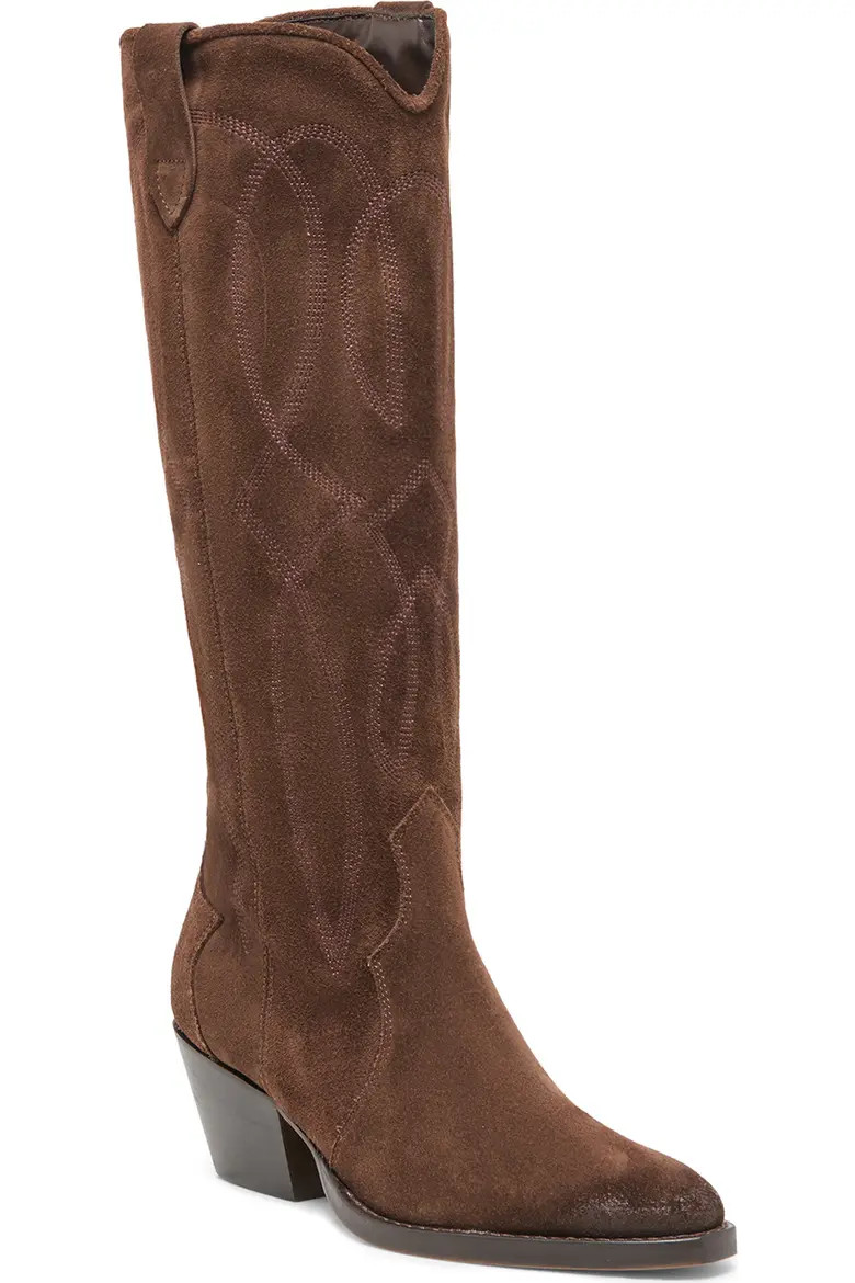 Klancy Knee High Western Boot (Women) | Nordstrom | Nordstrom
