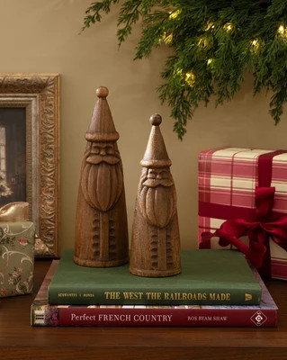 Rustic Etched Santa Large | McGee & Co. (US)
