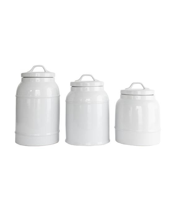 Glazed Lidded Canister | McGee & Co.