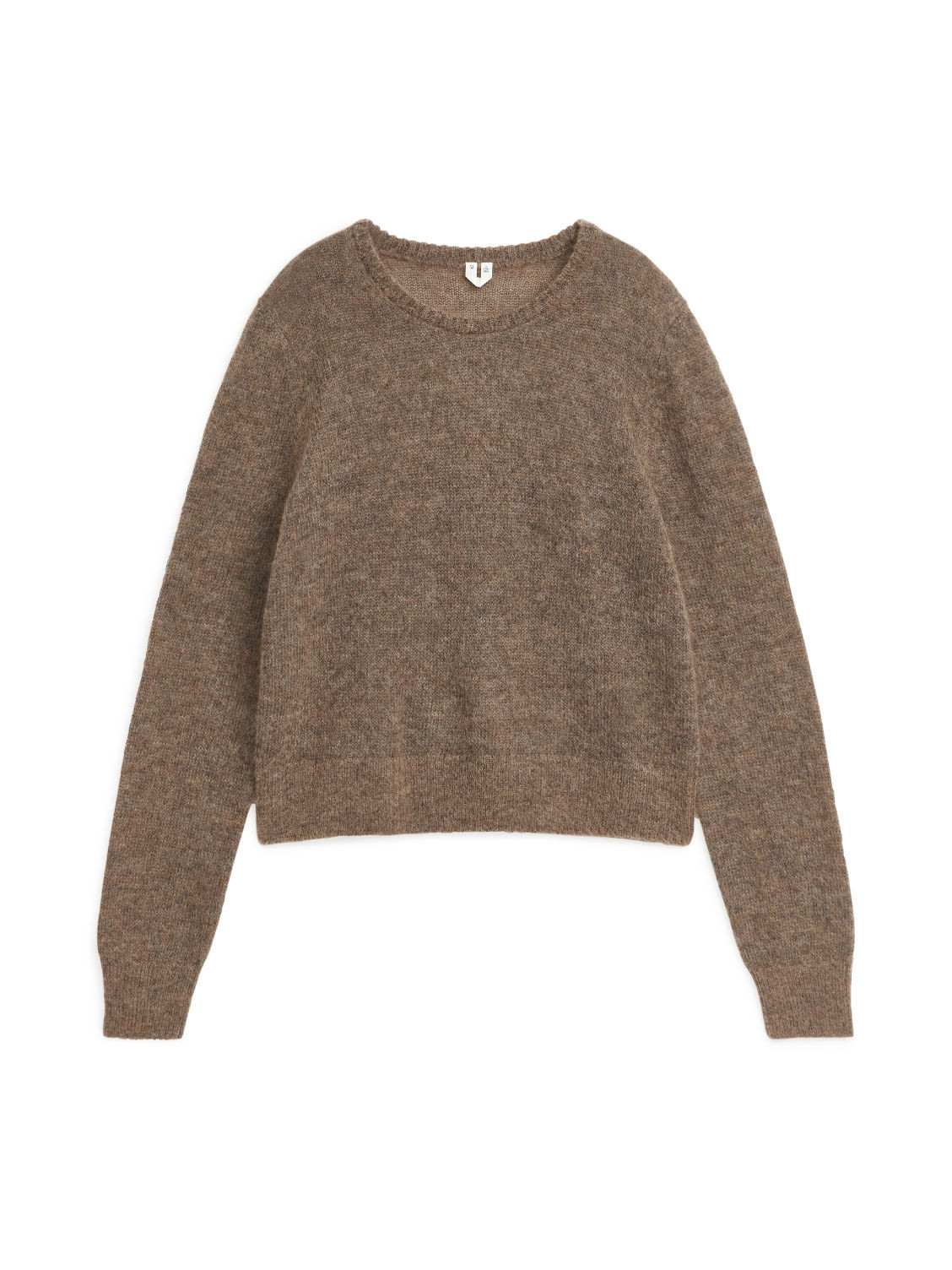 Mohair Blend Jumper - Brown | ARKET (US&UK)