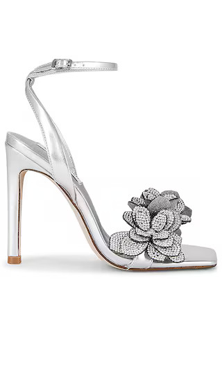 Ulyana Sandal in Silver Metallic | Revolve Clothing (Global)