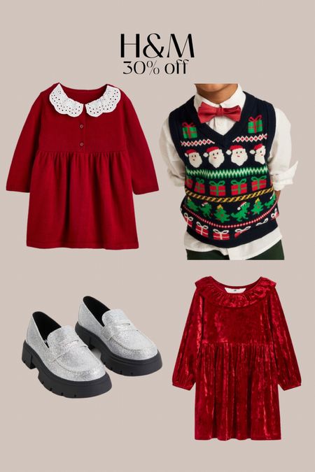 H&M is 30% off! Ordered Christmas outfits for the kids

Holiday outfits. Christmas dress. Girls Christmas dress. Toddler Christmas dress. Baby Christmas outfit 

#LTKbaby #LTKCyberWeek #LTKkids