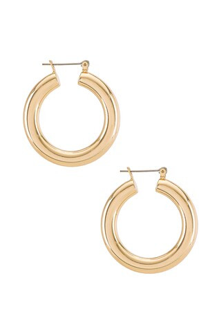 Luv AJ x SIVAN AYLA Havana Hoops in Gold from Revolve.com | Revolve Clothing (Global)