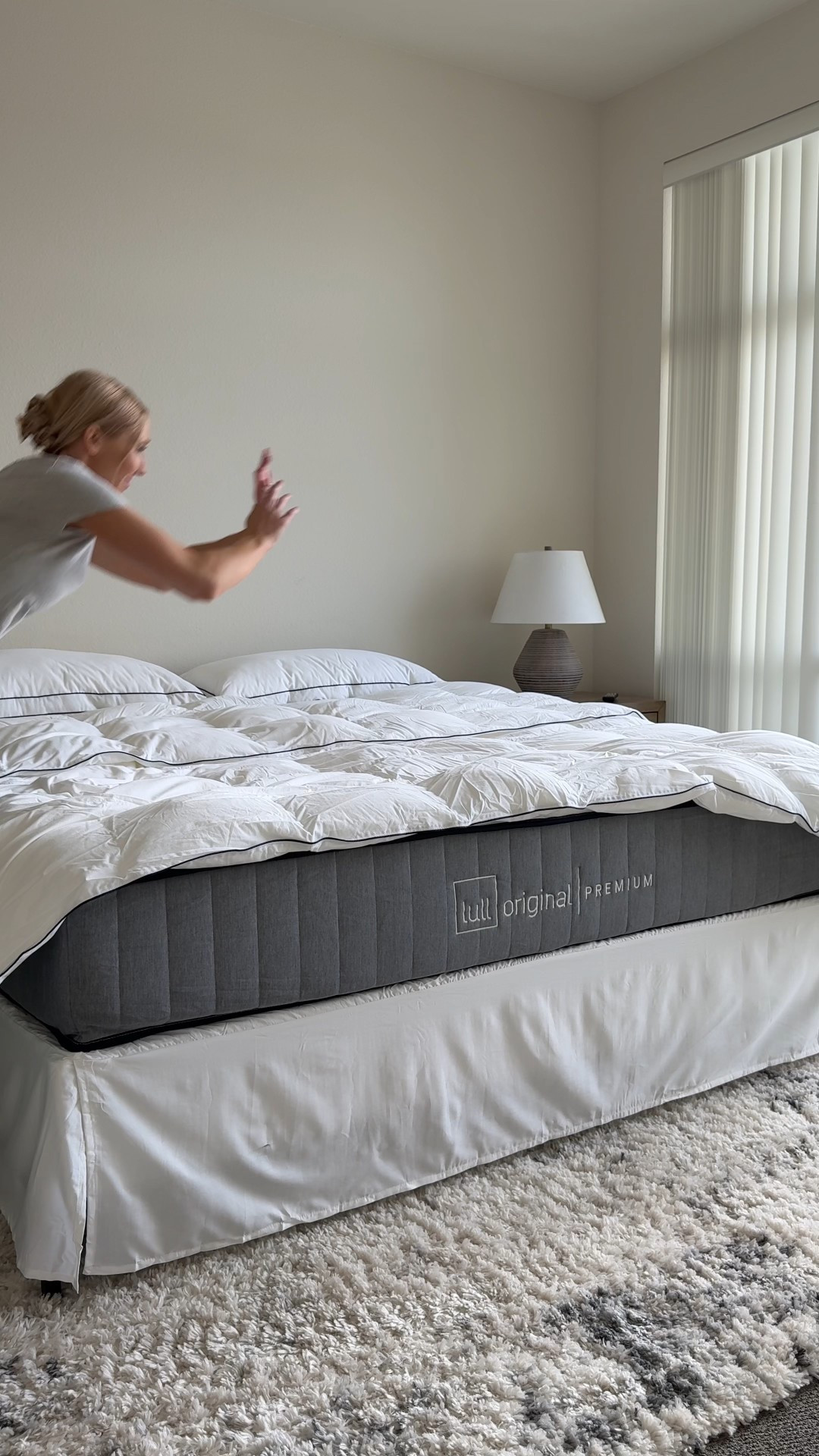 Upgrading our queen Lull mattress to a King! Here’s my current OOTD -

Grey short sleeve tee - XS from Abercrombie. One of my favorite wardrobe basics!

Black leggings – XS from Target! I’ll link more of our bedroom decor too!

Lounge outfit, comfy outfit, grwm outfit, cozy outfit idea, grey t shirt , new bedding, cozy bedding, bedding refresh, white bedding

#LTKSaleAlert #LTKHome #LTKstorytime