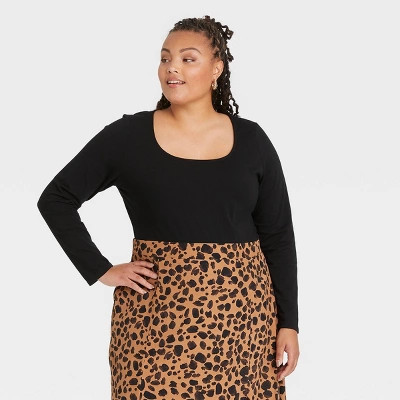 Women's Plus Size Bodysuit - Ava & Viv™ | Target