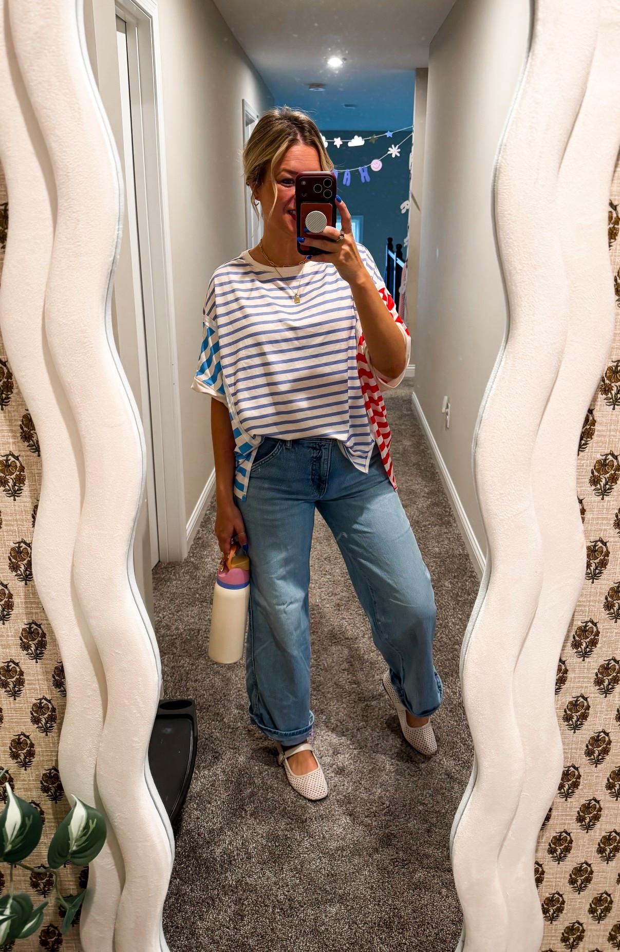 ❤️🤍💙

#LTKmomlife #LTKgrwm #LTKootd