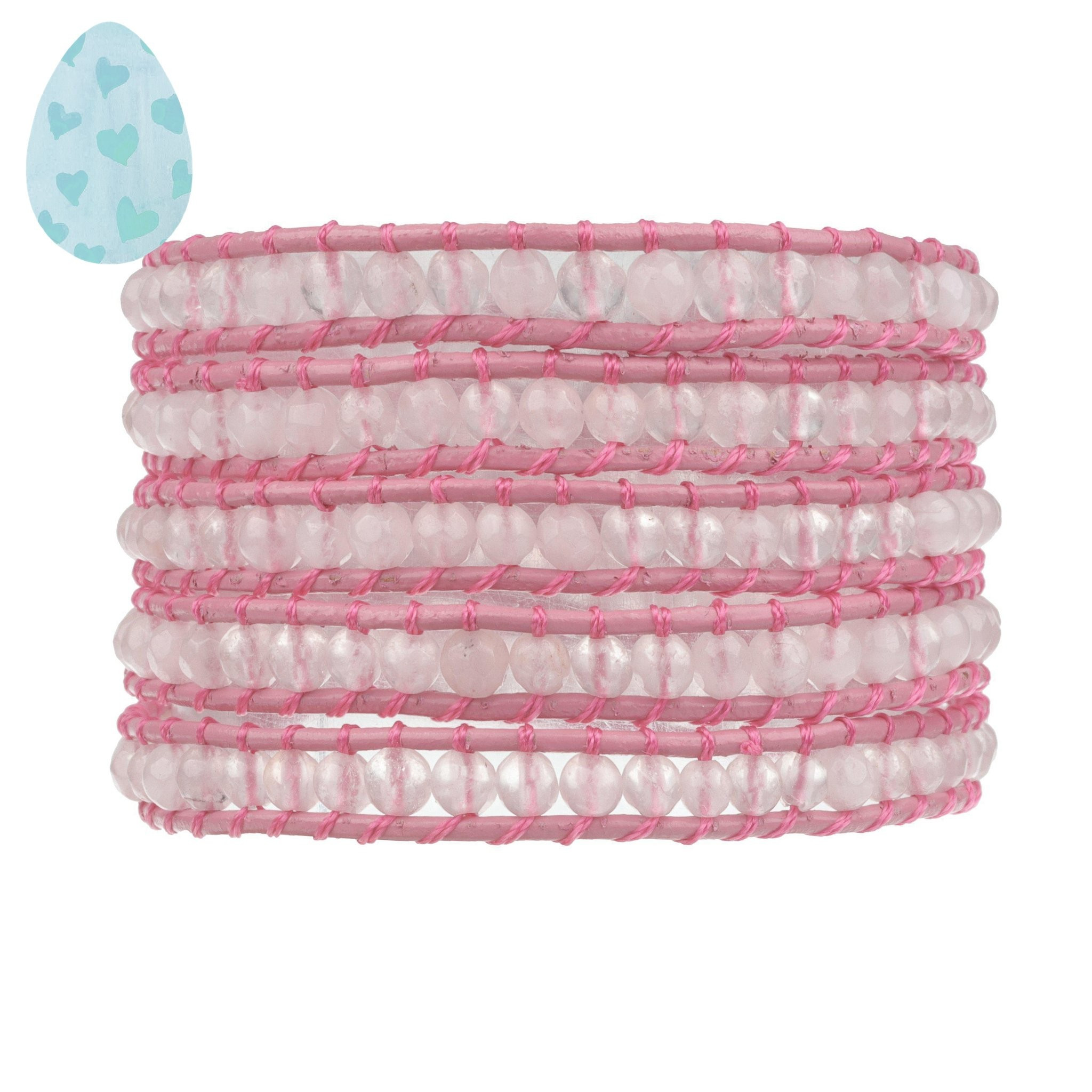 Frosted Quartz on Pink | Victoria Emerson